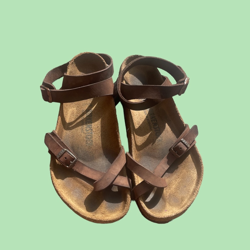 BIRKENSTOK Yara Oiled Leather - color habana
